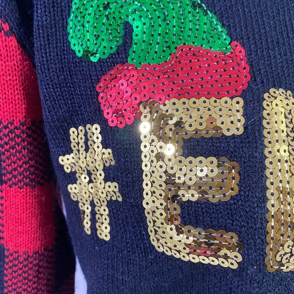ELFIE Christmas Holiday Ugly Sweater Size Small - Picture 4 of 6